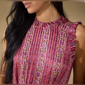 NEW MARIE OLIVER Alice Dress in Lychee Stripe